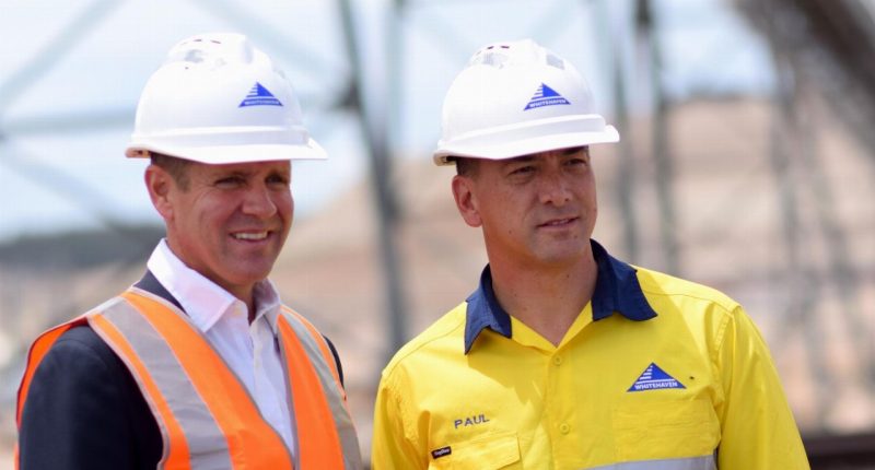 Whitehaven Coal (ASX:WHC) - MD and CEO, Paul Flynn (right)
